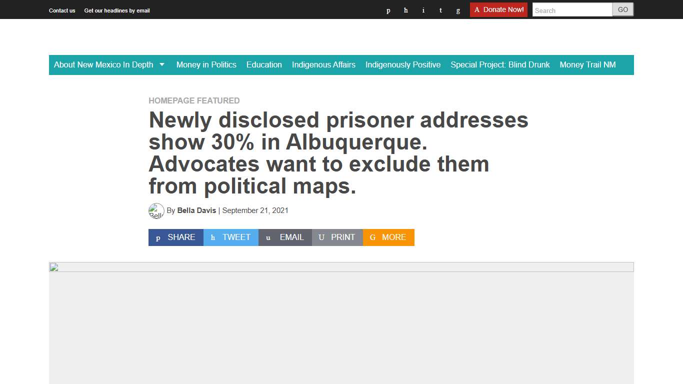 Newly disclosed prisoner addresses show 30% in Albuquerque. Advocates want to exclude them from political maps. - New Mexico In Depth